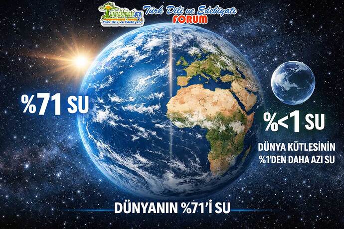 Dünyanın-ve-Dünya-kütlesinin-yüzde-kaçı-sudur